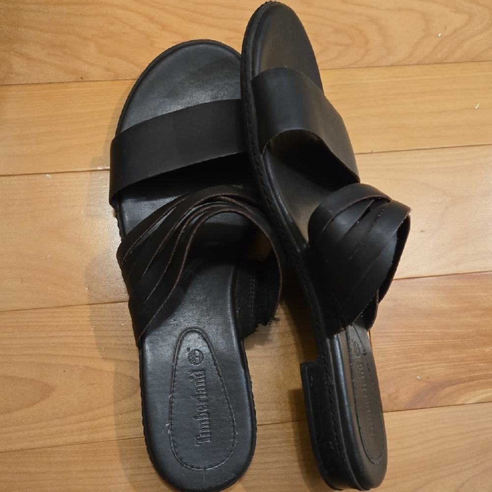 Timberland Women's Elegant Black Sandals